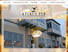 Tablet Screenshot of kuckispub.com